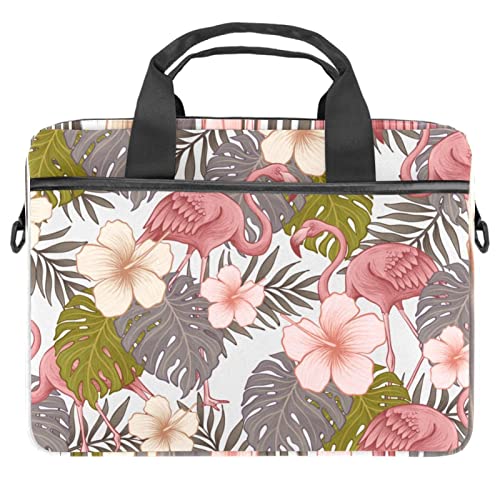 Sac ordinateur 13-14.5 pouces flamant rose idéal pour le bureau et les cours