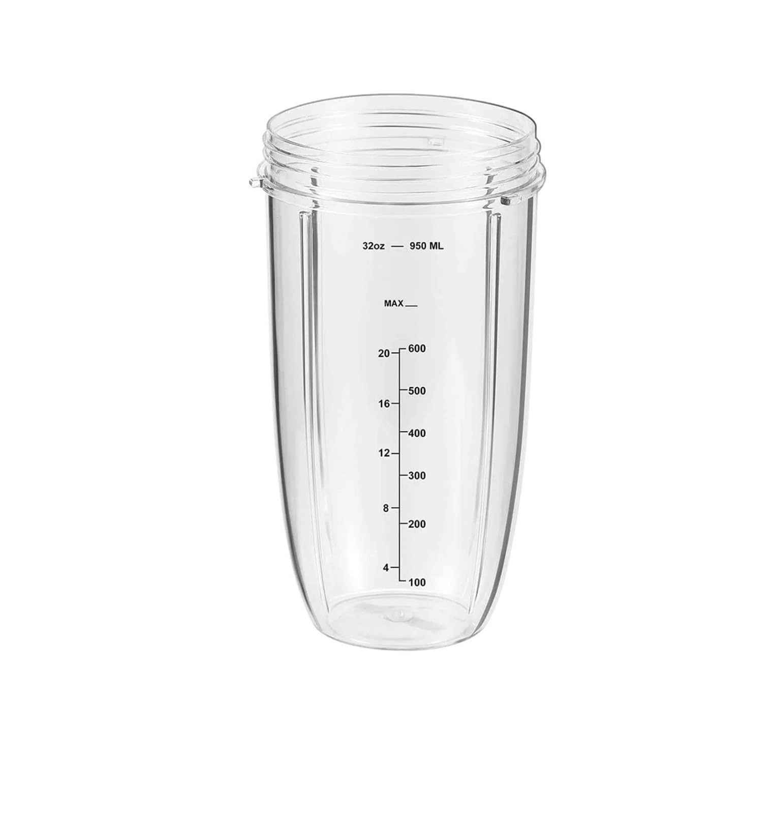 Vasos de licuadora de 32oz compatibles con NutriBullet 600w 900w en paquete de 2 unidades