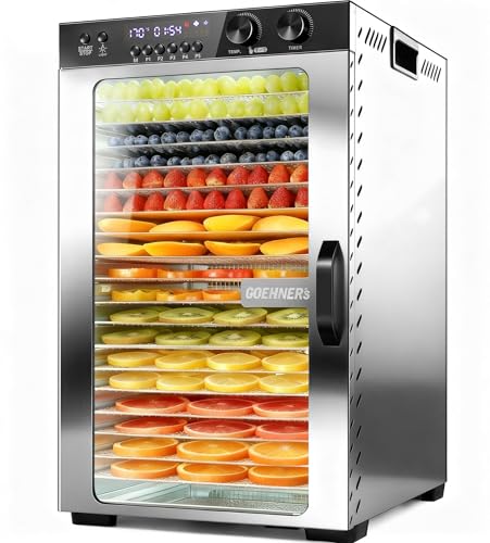 Food Dehydrator 18 Stainless Steel Trays