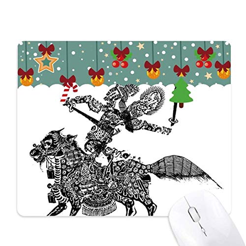 Mouse pad de Ópera China de goma tradicional, el regalo de Navidad perfecto