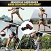 CAMBIVO 2 x Patella Kniebandage, Patellasehnenbandage, Verstellbare Bandage Knie für Damen und Männer beim Sport, Wandern, Fitness, Baseball, Volleyball