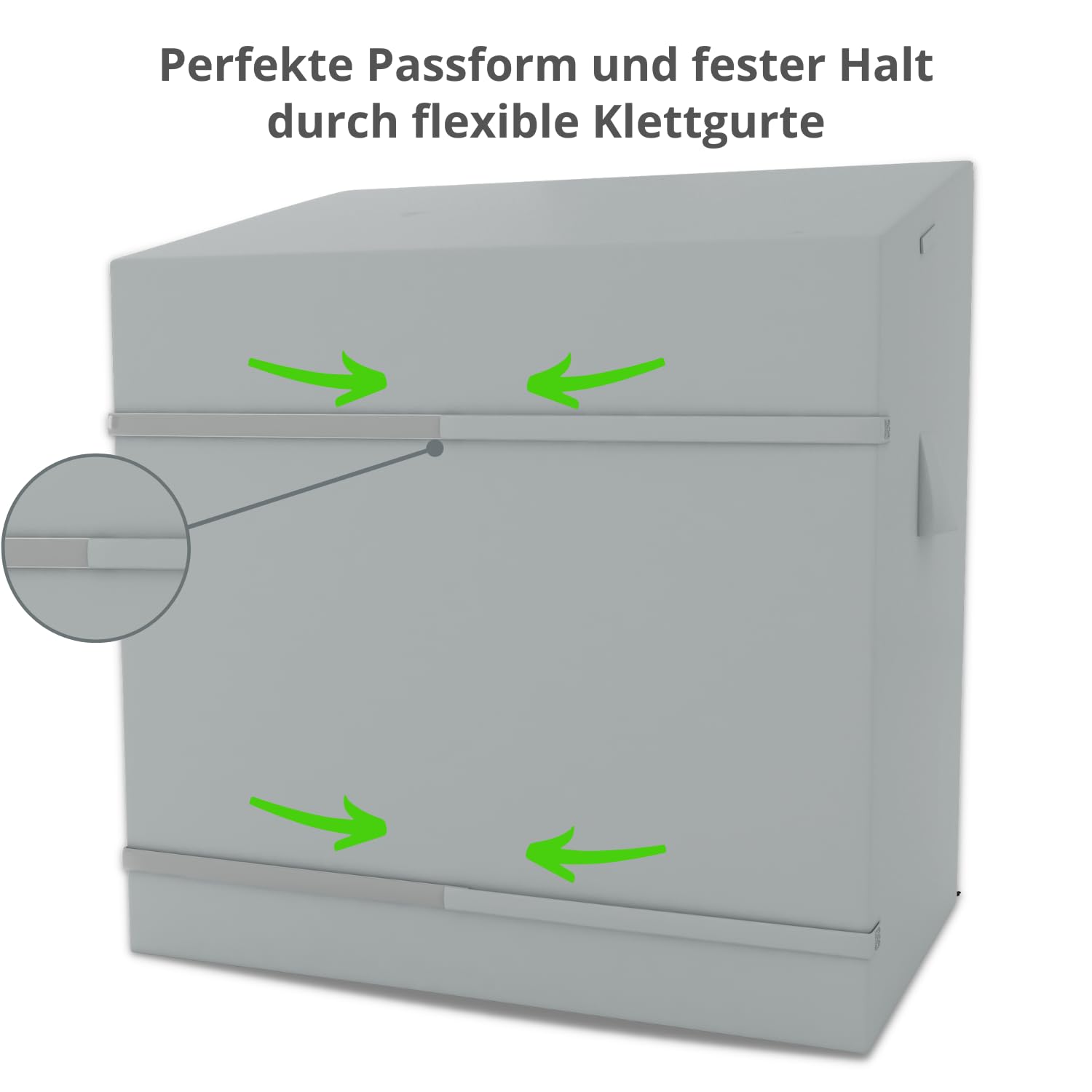 REVALA® Strandkorb Schutzhülle Winterfest | Abdeckung Strandkorb 2 sitzer | Strandkorbhülle 135 x 105 x 160 | UV-beständige Hülle Strandkorb wasserdicht aus 600D Oxford | Inklusive Aufbewahrungstasche