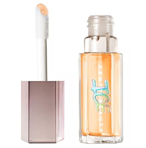 Fenty Beauty ORIGINAL | by Rihanna | Gloss Bomb Ice Fruitz - Brillo de labios refrescante | 9 mililitros | by BELLA (MELON CHIILLZ)