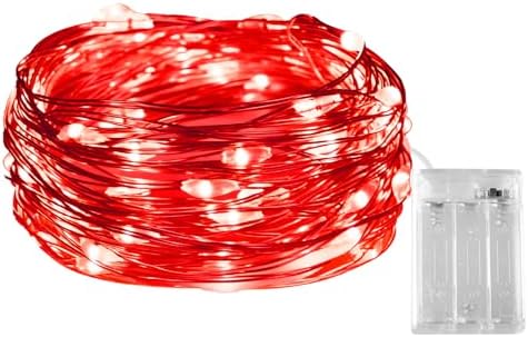 Ghirlanda natalizia da 3 m, con 30 luci LED, funzionamento a