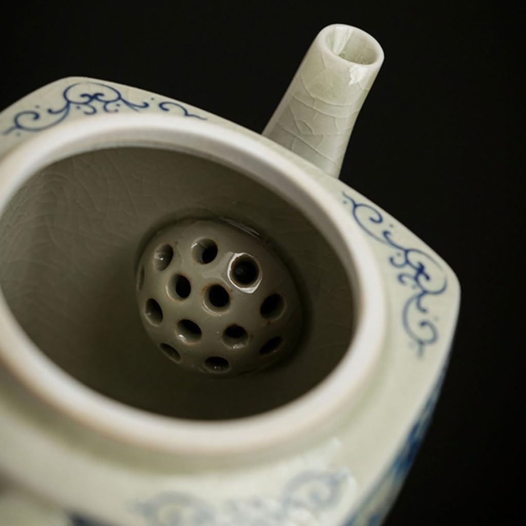 Ceramic Teapot Ceramic Teapot 175ML Home Office Tea Drinking Tea Single Pot Kung Fu Tea Set Small Tea Kettle Tea Pot Ceramic