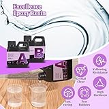 ZEROMX Epoxy Resin Kits for Beginners with Light, Resin Kit and Resin Silicone Moulds Complete Set DIY Crafts for Adults Women, Epoxy Set with 3D Dried Flowers, Measuring Cups and Resins Supplies - Image 7