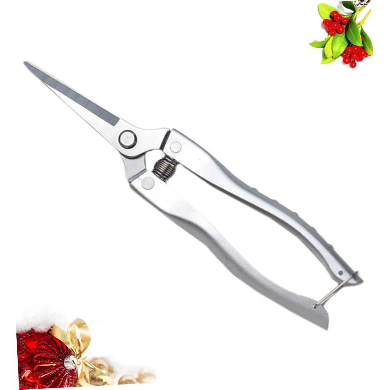 Toyvian 2 Pezzi cesoie paesaggio potatura potatore pesante trimmer taglio svettatoio forbici da giardinaggio Silver