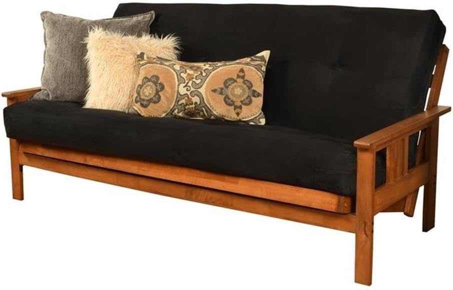 Suede Black Mattress Only