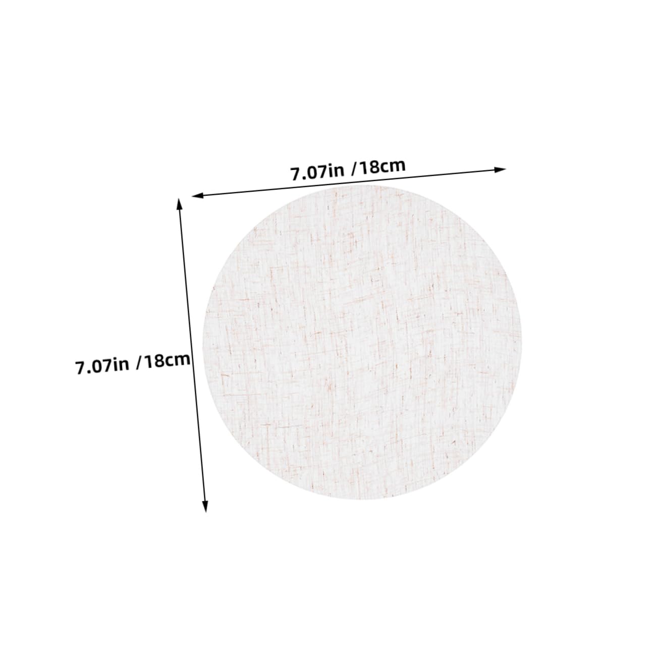 Unomor 2Pcs Ceiling Lamp Shade Diffuser for Covers Heat Resistant Fabric Lampshades Quick Installation Downlight Diffuser for Nursery Lighting