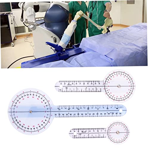 2 sets de Goniómetro de Plástico para Medición miniatura 5