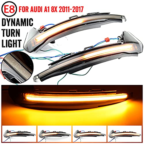 Clignotant dynamique LED conduite nocturne sûre Audi A1 8X