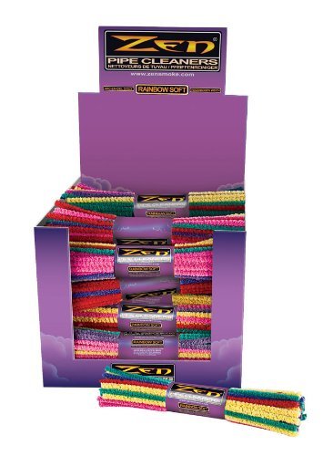 3 Bundles Zen Pipe Cleaners - Rainbow Soft - 132 Count