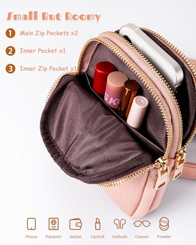 Image of Birthday Gift for 8-12, 13-16, 17-19 Year Old Girl Daughter Granddaughter, Lightweight Waterproof Crossbody Phone Purse, Mini Sling Bag for Women, Gifts for Teen Girls, Preppy Stuff