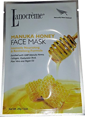 Manuka Honey Intensely Nourishing & Revitalising Formula Face Mask by Lanocreme