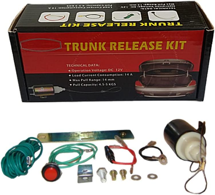 Electric boot (trunk) release/door popper kit