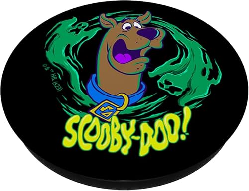 Miniatura 2 de Scooby-Doo Surrounded By Ghosts - PopSockets intercambiables con cabeza envejecida