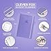 Clever Fox Budget Planner - Expense Tracker Notebook. Monthly Budgeting Organizer, Finance Logbook & Accounts Book, Bill Tracker, A5 (Lavender)