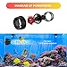 JEREPET 1050GPH Aquarium Wave Maker with Controller Mini DC12V 6W Powerhead with Magnetic Mounting, Nano Wavemaker for 10 to 50 Gallon thickness up to 8mm(1/4