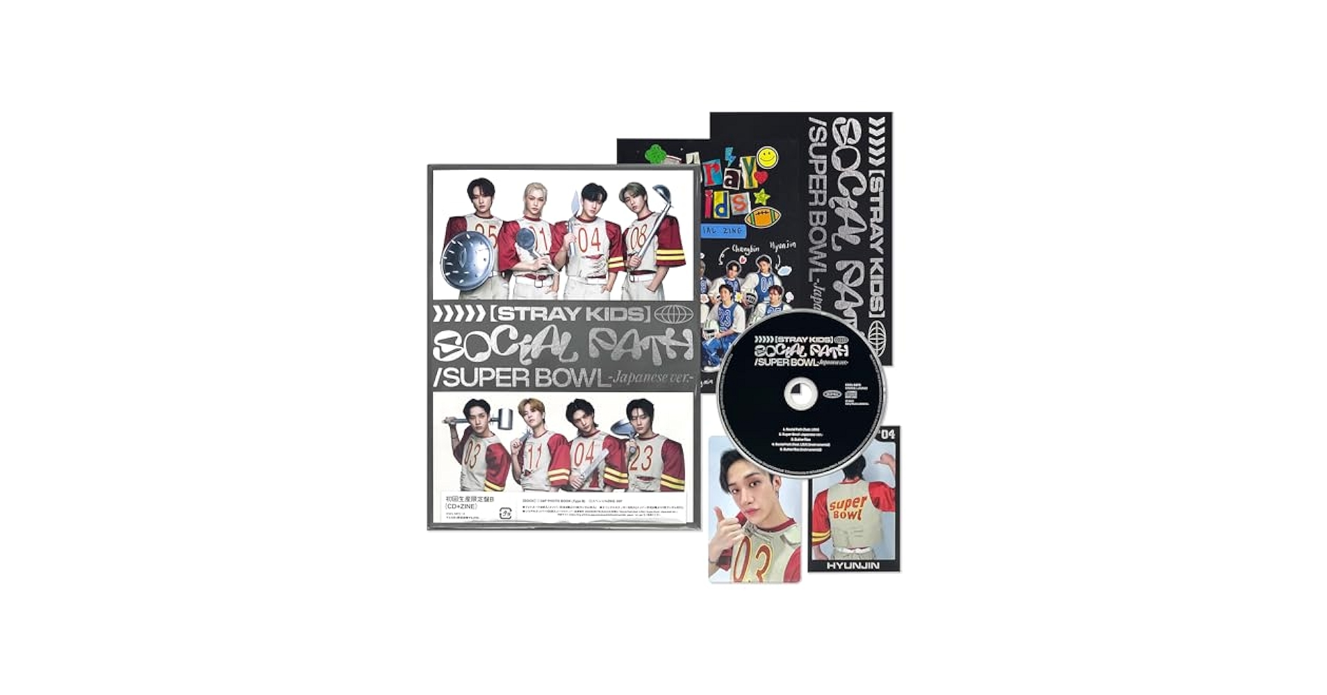 Stray Kids - straykids social path B賞 トレカ Stray Kids - StrayKids スキズ Social Path 通常盤 トレカ