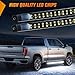 Nilight 2PCS 70 Inch Emergency Strobe Light Strip with Controller 864 LED White Running Board Lights Flexible Side Flashing Warning Caution Safety Waterproof for Truck Construction Pickup