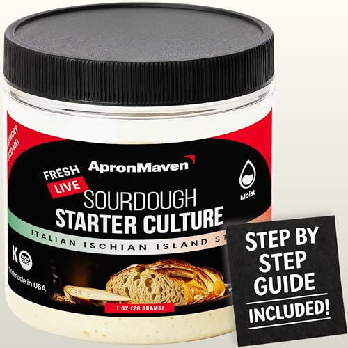 Fresh Ischia Sourdough Starter with Fruity Notes