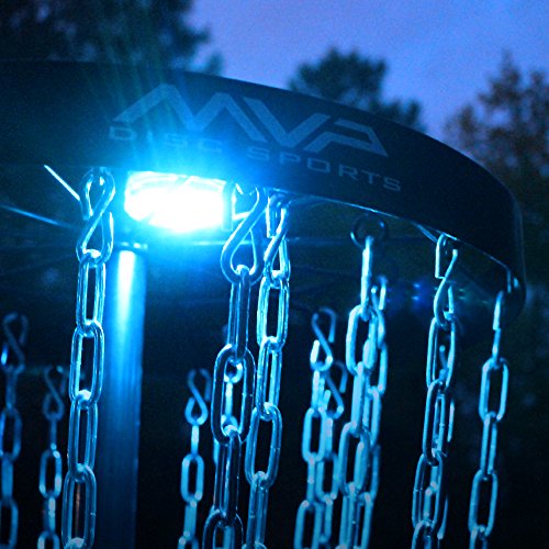 Image of MVP Disc Sports Lunar Module LED Disc Golf Basket Light
