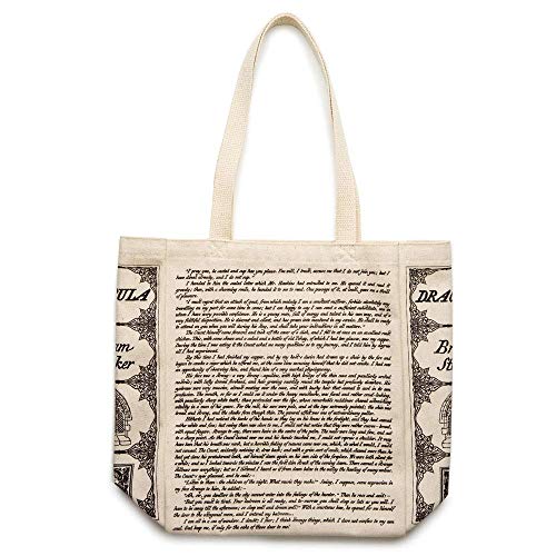Bolso Tote Dracula de Storiarts en Algodón Hecho a Mano miniatura 5