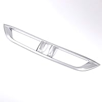 Vista 2 de YIWANG ABS cromado mate centro consola AC Outlet marco embellecedor accesorios para Alfa Romeo Stelvio 2017 Car-styling