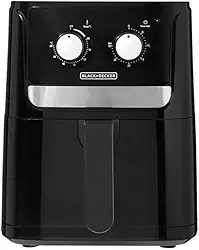 BLACK+DECKER Fritadeira Elétrica Air Fryer, Eletrodoméstico para Assar e Fritar Sem Óleo, Fácil de Limpar, Modelo AFM4, 220V