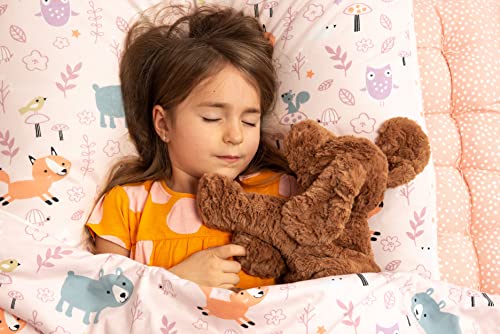 Teddy Hermann 91974 Schlenkerhund braun 28 cm, Kuscheltier