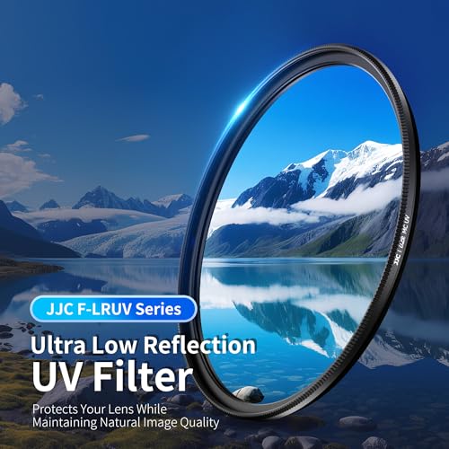 JJC 67mm Ultra Low Reflectivity UV Lens Protection Filter with 44 Multi-Coated, Waterproof Oil-Proof Scratch Resistant HD Camera Lens Filter