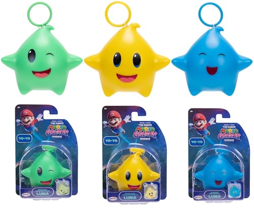 Film Super Mario Galaxy – Yo‑Yo étoile Luma – Assortiment