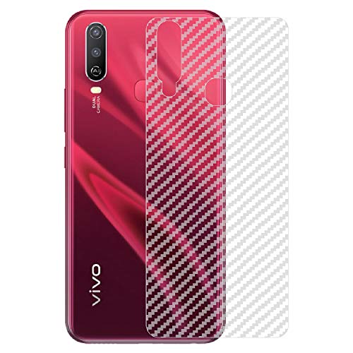 Image of Compatible with Vivo Y3S Back Screen Protective Film Carbon Fiber Skin Transparent Screen Guard Sticker
