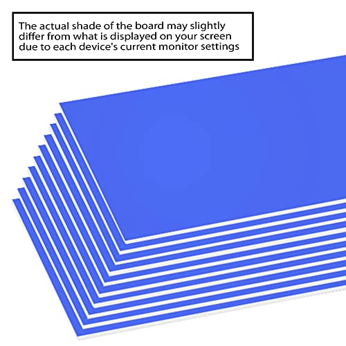 BAZIC Products Foam Board 20\" X 30\" Blue, Colored Foam Boards 3/16 Inch Thickness, Presentation Signboards School Craft Project Framing Display, 25-Pack - Thumbnail 4