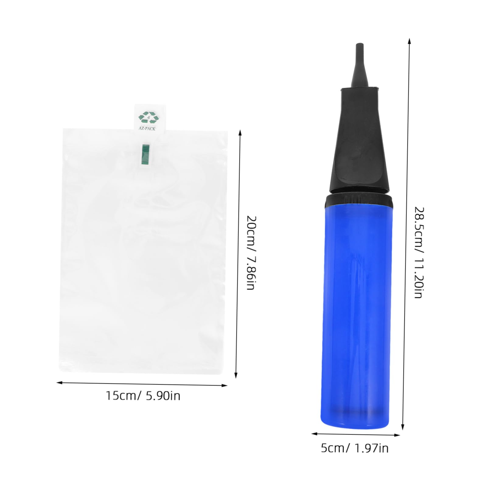 DOITOOL 1 Set Express Buffer Bag Compression Compressible Small Bags Cushion Packing Bag Moving Mailers Air Pillows Air Inflatable Bag Anti-collision Air Pouch or