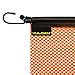VULCAN Safety Flag with Stretch Cord - Bright Orange - Mesh Construction - 18 Inch x 18 Inch - 2 Pack