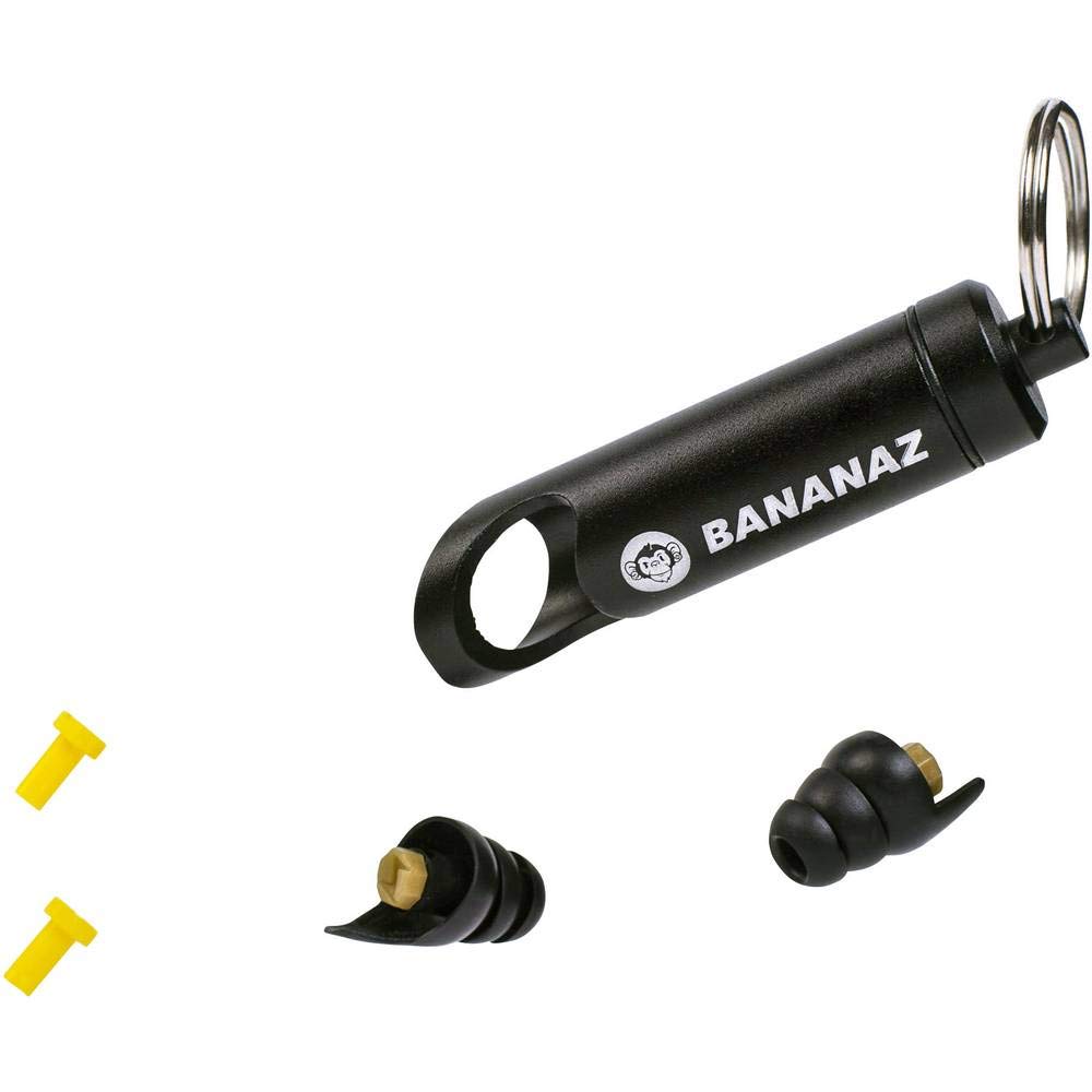 Bananaz TP-PRO Thunderplugs 1932792 - Tappi per le orecchie con 2 paia di filtri