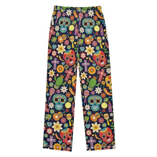 ZZXXB Skull Cacti Chilli Boys Long Pants Soft Trousers