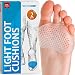 Metatarsal Pads Ball of Foot Cushions - 2 Pairs - Soft Gel Ball of Foot Pads - Mortons Neuroma Callus Metatarsal Foot Pain Relief Bunion Forefoot Cushioning Relief Women