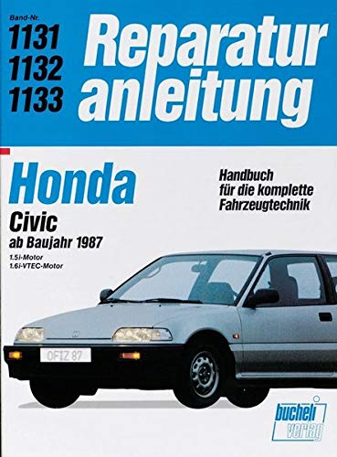 Honda Civic ab Baujahr 1987: 1.5i-Motor /