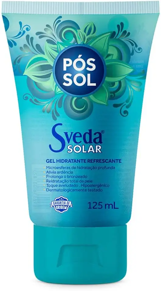 Gel Hidratante Refrescante Pós Sol Sveda Solar 125ml