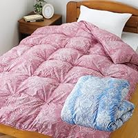 Amazon｜エクストラダウン 掛け布団 シングルサイズ (ピンク/1枚