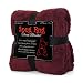 Snug Rug Special Edition Luxury - Manta de Lana Sherpa, 127 x 178 cm (Morera roja)
