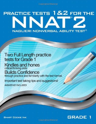 Amazon.com: Practice Tests 1 & 2 for the NNAT2 - Grade 1 (Level B): TWO ...