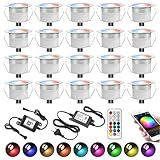 Spot exterieur encastrable étanche IP67, l'alimentation électrique est également étanche IP67, résistant à la poussière et à l'humidité, durée de vie de 50 000 heures, économie d'énergie et protection de l'environnement, la taille de chaque point LED est D31 X 26mm, l'ouverture est de 24mm; Longueur du câble entre les LED par 100 cm; Si vous souhaitez prolonger la longueur, vous pouvez acheter un câble d'extension avec nous