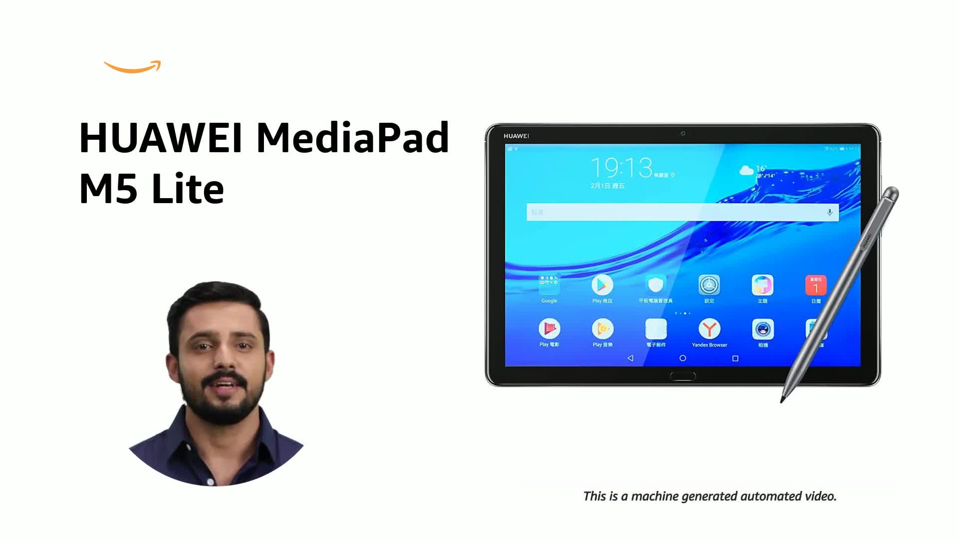 Refurbished) HUAWEI MediaPad M5 Lite Tablet (M-Pen Lite Stylus