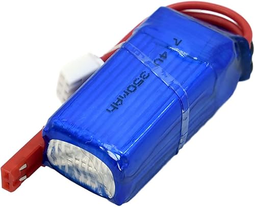 Miniatura 8 de 2 unids 7.4 V 2S 350 mAh 20C LiPo batería JST enchufe para RC modelo micro avión helicóptero Quadcopter Drone
