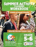 Summer Activity Playground Grade 5-6: 12 Weeks of Summer Activities - Math, ELA, Science, Reading and Social Studies 1951048172 Book Cover