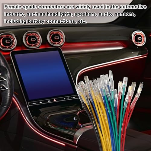 Terminales hembra de crimpado para reparar electrodomésticos y mejorar el cableado del hogar 5