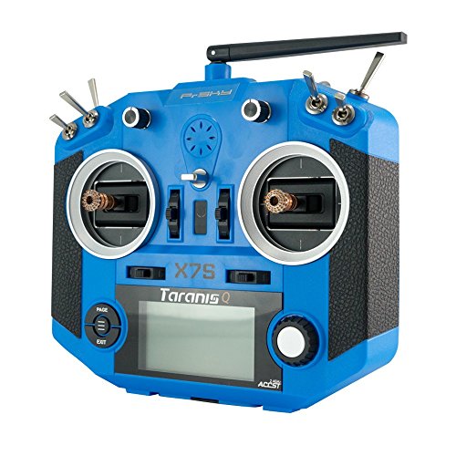 Preisvergleich Produktbild FrSky Taranis X7S Fernsteuerung Mode2 Blau und Soft Bag